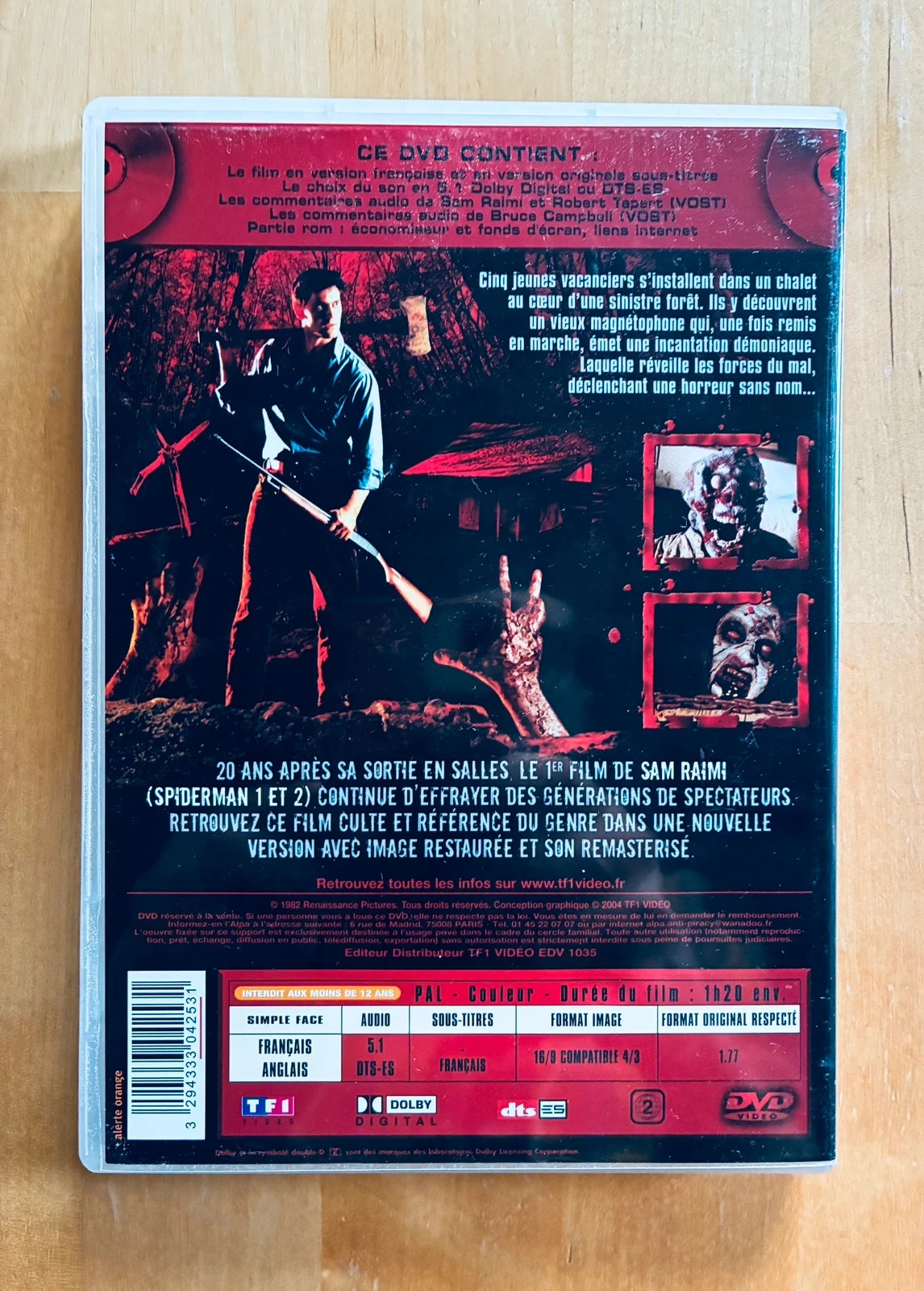 Sam Raimi's Evil Dead DVD. – photo 3